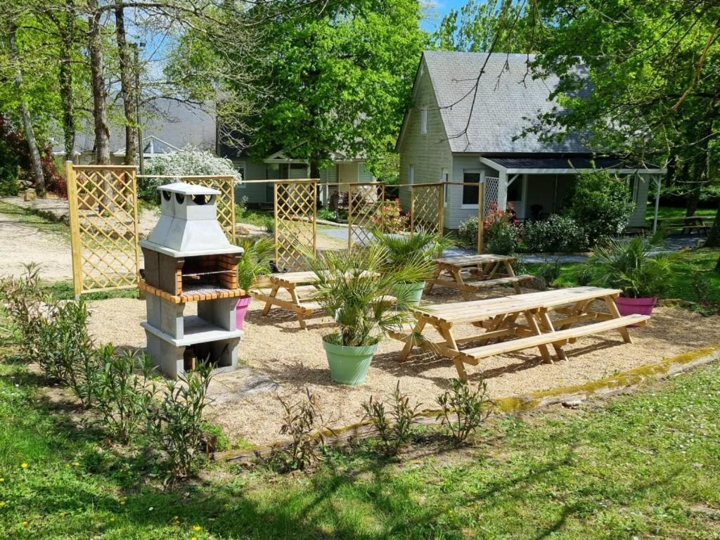 Les Chalets De Saumur, Piscine & Parc Boise, 100M Du Cadrenoir Екстер'єр фото