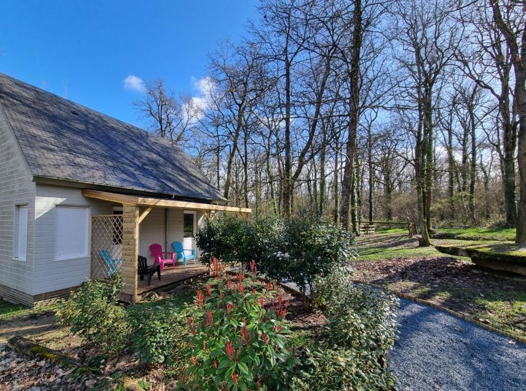 Les Chalets De Saumur, Piscine & Parc Boise, 100M Du Cadrenoir Екстер'єр фото