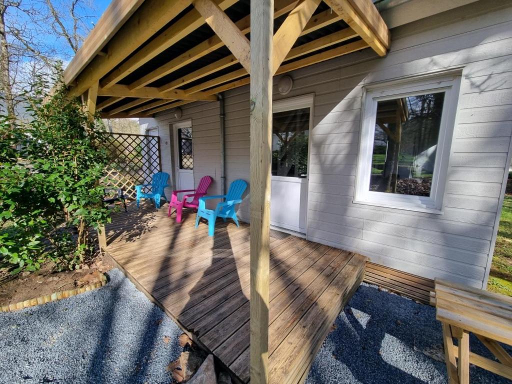 Les Chalets De Saumur, Piscine & Parc Boise, 100M Du Cadrenoir Екстер'єр фото