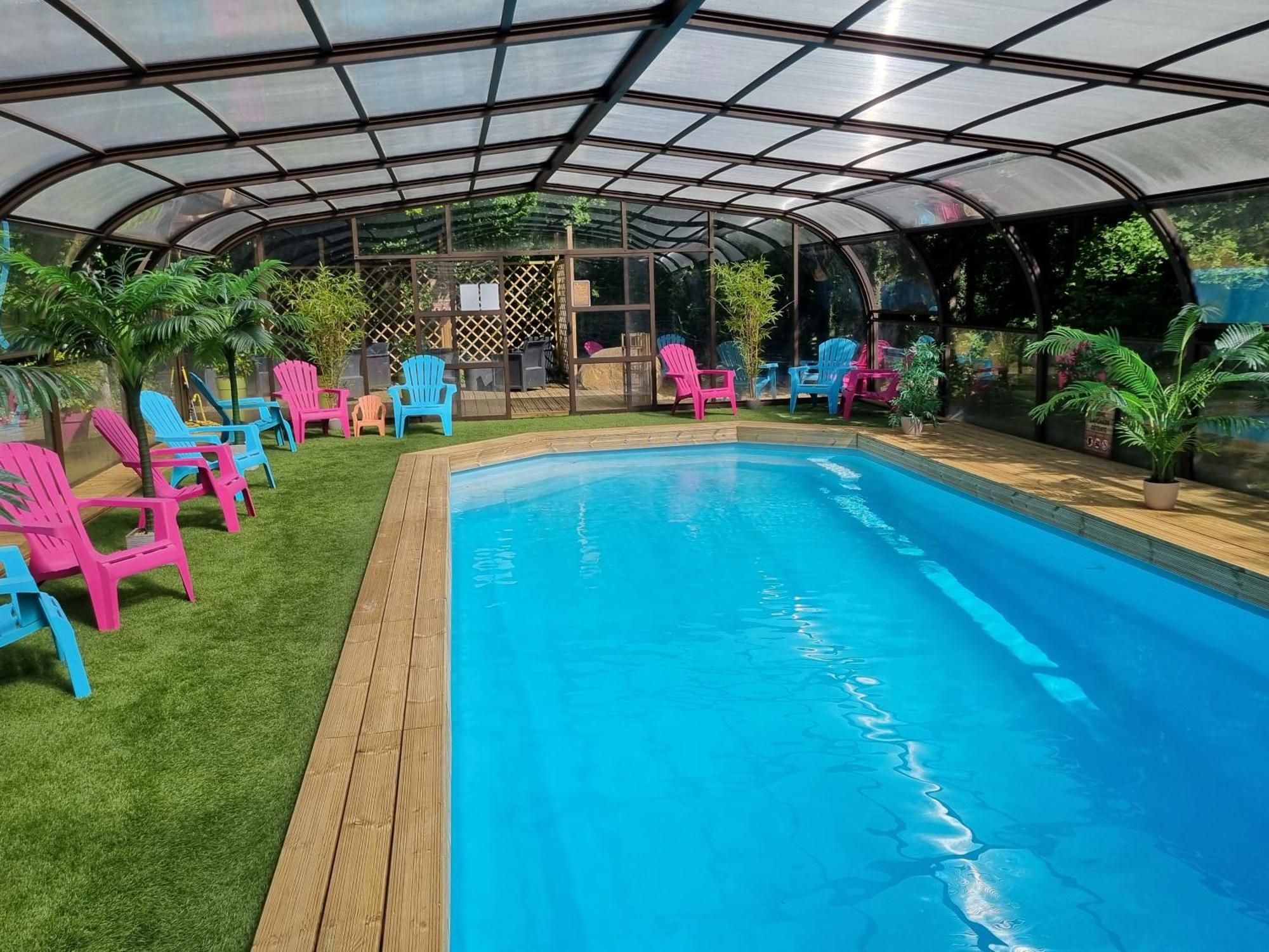 Les Chalets De Saumur, Piscine & Parc Boise, 100M Du Cadrenoir Екстер'єр фото